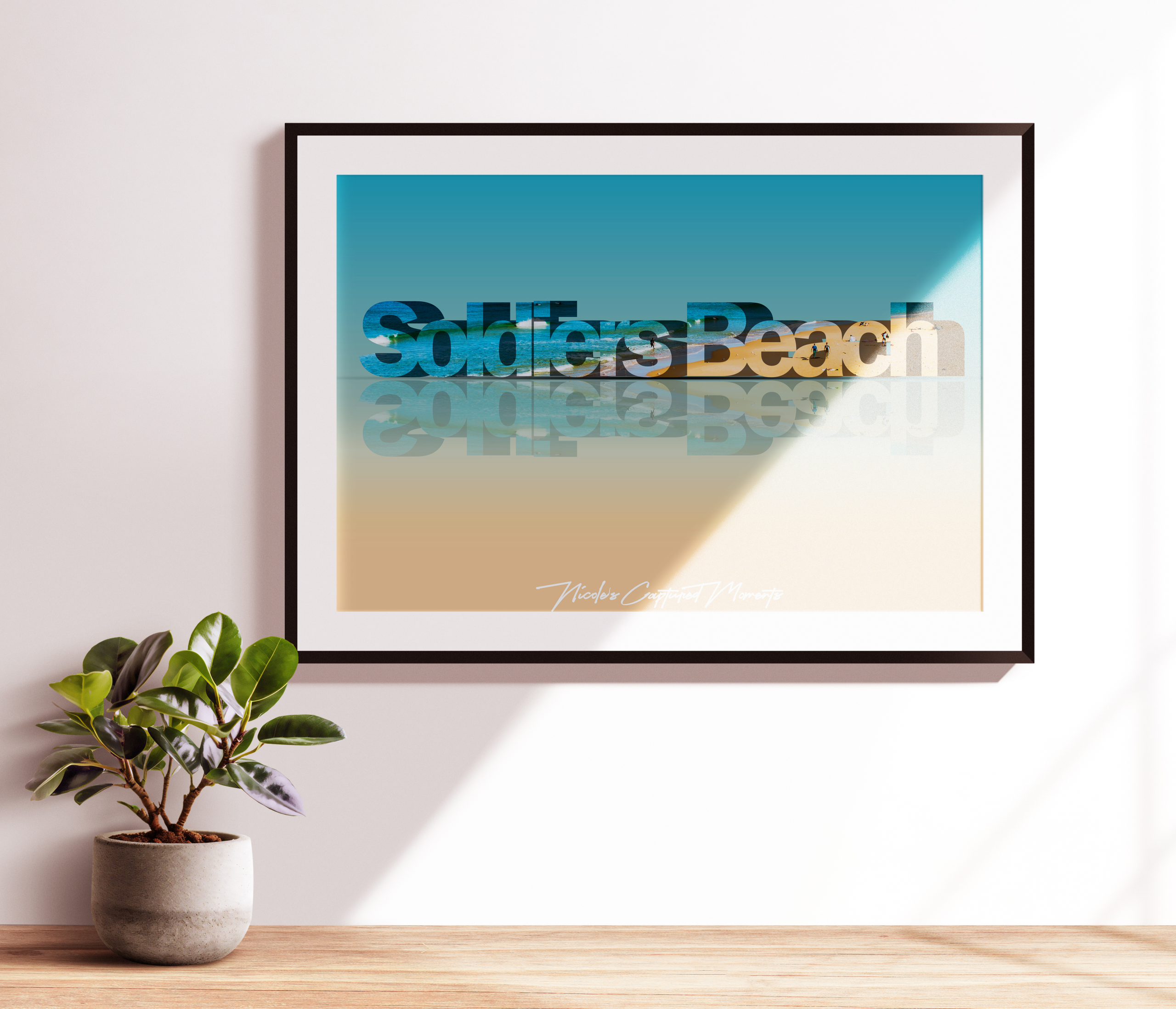 Soldiers Beach - 3D Wall Art Print